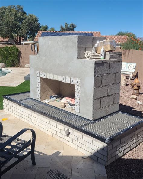 Diy outdoor fireplace plans – Artofit