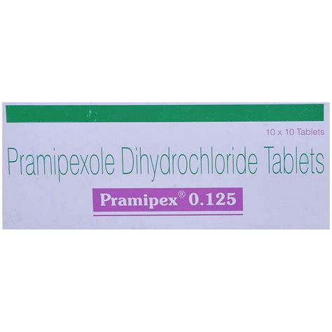 Pramipex 0.125 Tablet | Uses, Side Effects, Price | Apollo Pharmacy