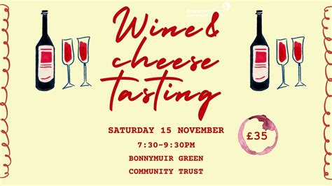Wine and Cheese Tasting Event, Bonnymuir Bowling Green, AB15 5NQ ...