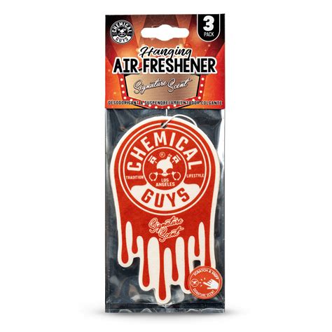 Chemical Guys Hanging Air Freshener 3-pack, Signature Scent - Walmart.com