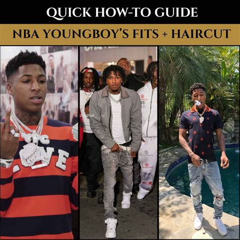 NBA YoungBoy Outfits + Haircut Guide