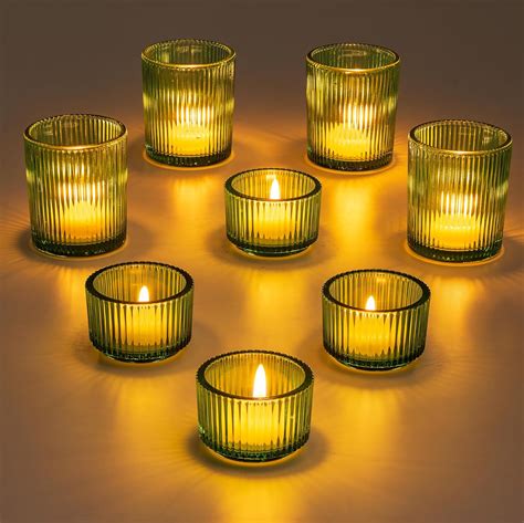 Dark Green Tea Light Holders at Kevin Marsh blog
