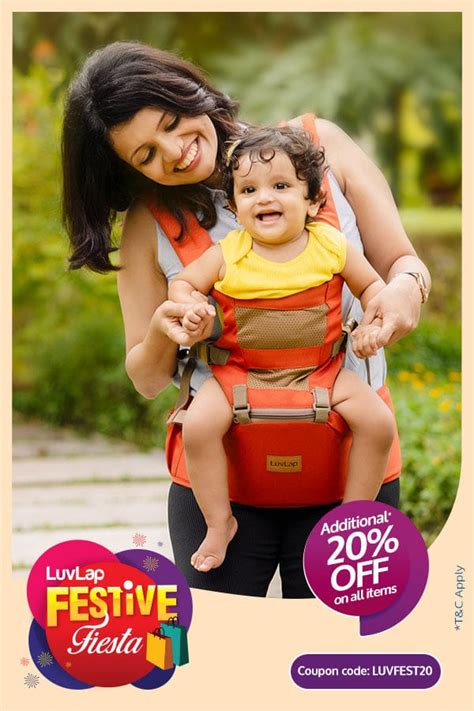 Buy Baby Carriers Online - Comfortable & Safe for Your Baby | LuvLap ...