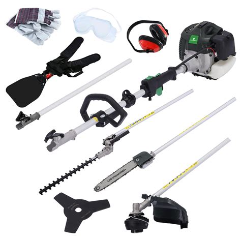 Buy UWINGARDEN 52CC Petrol Long Reach Multi Function 5 in 1 Garden Tool ...