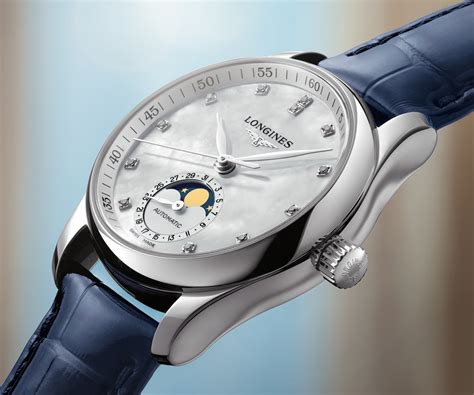 LONGINES MASTER COLLECTION MOONPHASE | Ø 34.00 mm, Beyaz Sedef | L2.409 ...