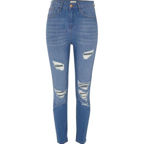 Yakuza river island skinny jeans womens