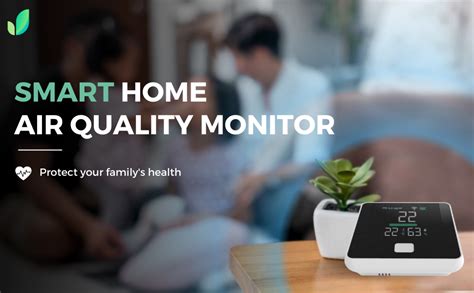 AIRTH AQI Monitor | Measures PM 2.5, PM 10, PM 1, Temperature and ...