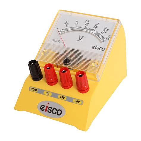 Labs Moving Coil Metres DC, Voltmeter 0 - 3 V, 0-15 V, 0-30 V (Triple ...