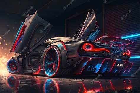 Cool Red And Black Cars