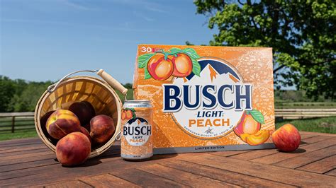 Busch Light Peach: Busch Light releases peach flavored beer
