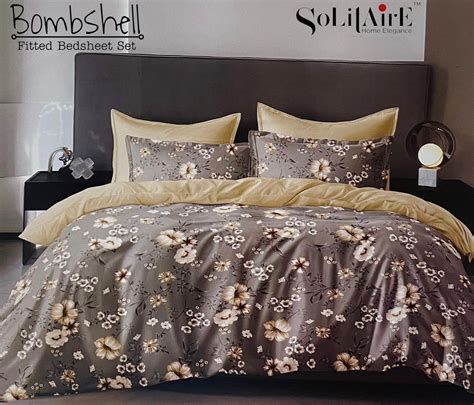 Bombshell Fitted Bedsheet Set – Solitaire Home Elegance