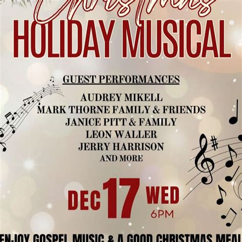 Holiday Musical Obituary in Rocky Mount at Hunter-Odom Funeral Services ...