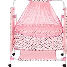 NHR New Born Baby Swing Baby Cradle Baby Crib Baby Jhula with Mattress ...