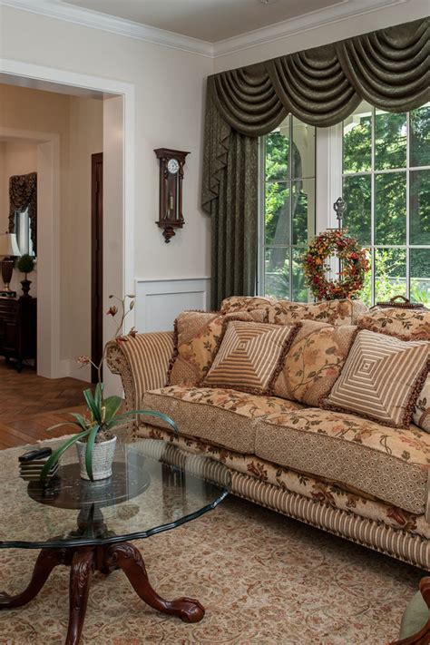 Download wallpaper design, sofa, pillow, window, curtains, table, pot ...