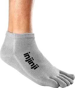 Injinji Men's Sport Original Weight Micro Performance Toe Socks ...