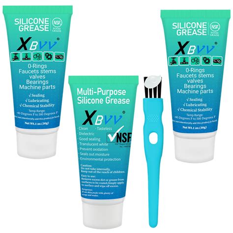 Snapklik.com : XBVV Food Grade Plumbers Lubricant Silicone Grease For ...