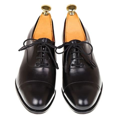 Black Leather Lace Up Oxford Heel Shoes for Women ⭐⭐⭐⭐⭐ – The Royale ...