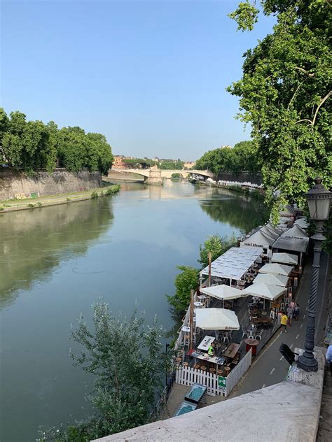 Summer in Rome: Along the Tiber River