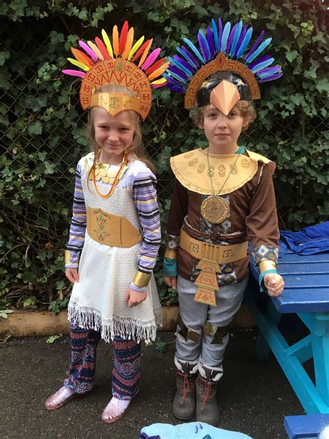 Mayan Costume for Kids Dress Up Day - DIY costumes by outsmart-learning ...