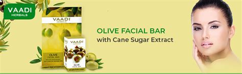 Buy Vaadi Herbals Value Olive Facial Bars with Cane Sugar Extract, 25gm ...
