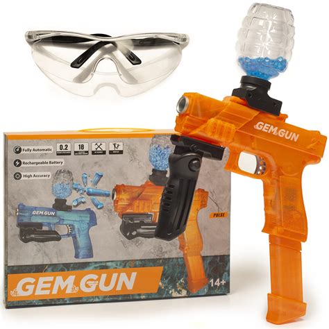 Electric Gel Ball Blaster Gun Automatic Orby Gun Splatter Ball ...