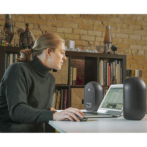 JBL Professional Series 104-BT Compact Desktop Reference Monitors with ...