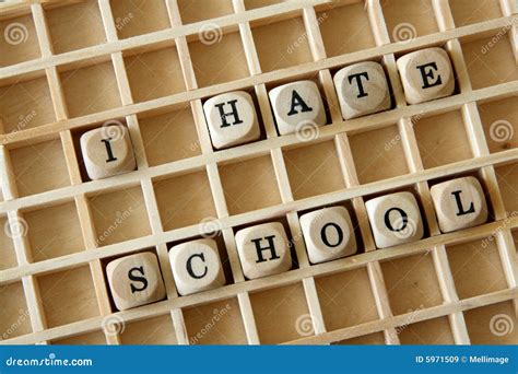 I hate school stock image. Image of disappointment, academic - 5971509