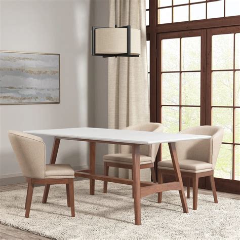 51 White Dining Tables for A Bright Dining Room Refresh