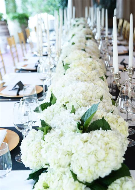 Potted Hydrangea Centerpiece Wedding at Tarah Gordon blog