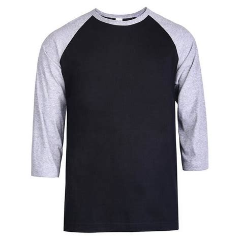 TheLovely Men's 3/4 Sleeve Crew Neck Raglan Jersey Baseball Tee Shirts ...