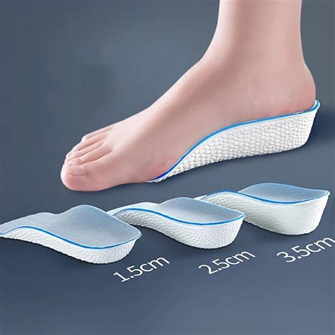 1Pair/pack Invisible Height Increasing Insole Orthopedic Arch Support ...
