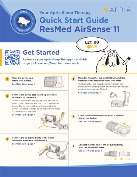 ResMed AirSense 11 Quick Start Guide: Setup Instructions & Tips