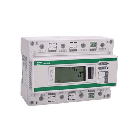 Buy CETPMC-340-B 5A(6A) CT Input 3 Phase 4 Wire DIN-Rail Digital LCD ...