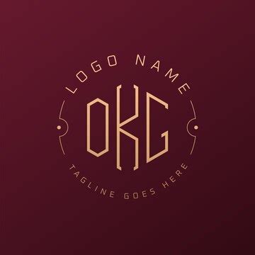 Luxury okg logo design elegant letter okg monogram logo minimalist ...