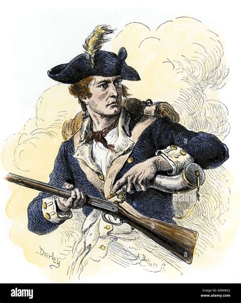 Revolutionary War Soldier Drawing