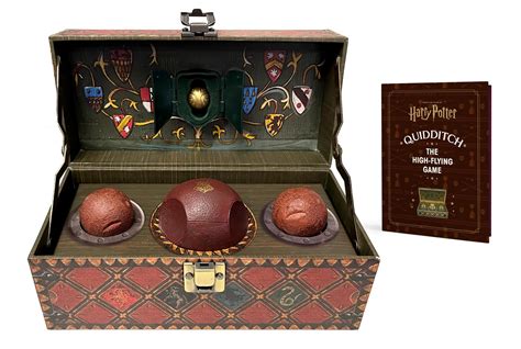 Harry Potter Official Quidditch Set with Removable Golden Snitch ...