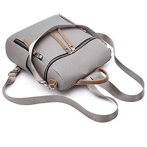 Buy TOUARETAILS Women's Fashion Shoulder Bag Rucksack PU Leather Women ...