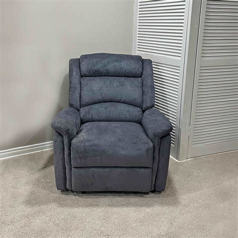 Boyd Luxurious Grey Recliner Chair