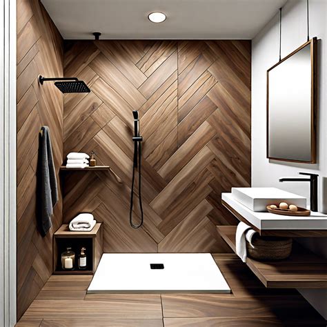 15 Wood Tile Shower Ideas to Enhance Your Bathroom Decor