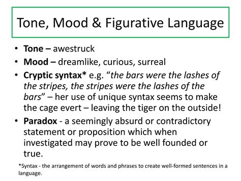 Tiger in the menagerie | PPTX