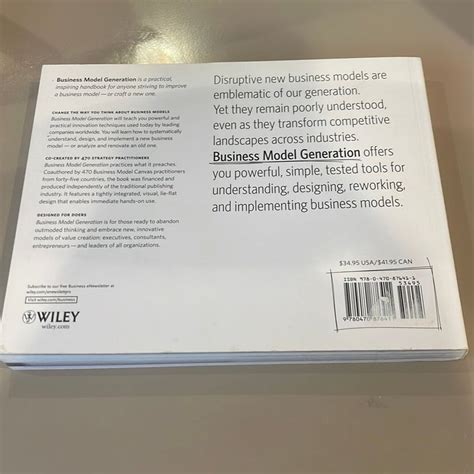 Business Model Generation Book 的图像结果