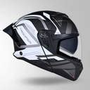 STUDDS Trooper D3 isi & Dot Certified Flip-up Full Face 580mm with Dual ...