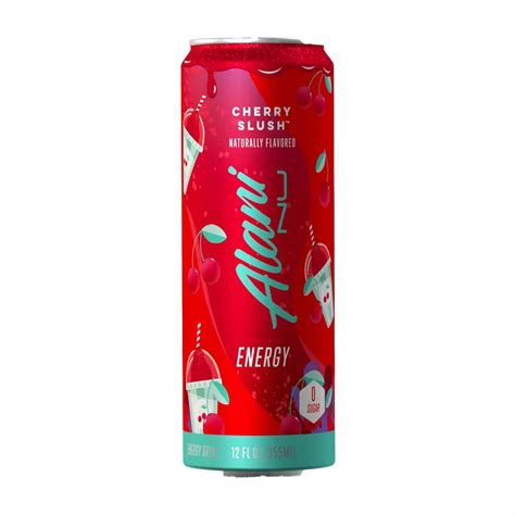 Alani Nu Zero Sugar Cherry Slush Energy Drink 12 oz Cans - Shop Diet ...