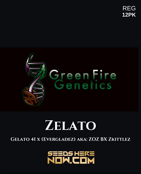 Order Zelato Regular Cannabis Seeds - Top-Shelf Genetics