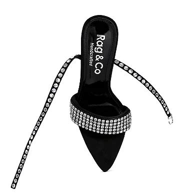 Rag & Co Zurin Women's Embellished High Heel Sandals