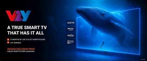 VZY Smart TV- All-in-One DTH and OTT Entertainment Hub