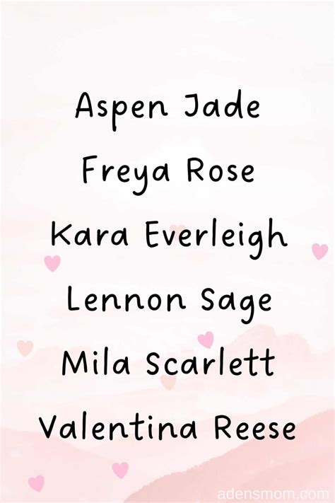 50+ Perfect Girl Names that Mean Love [2025]
