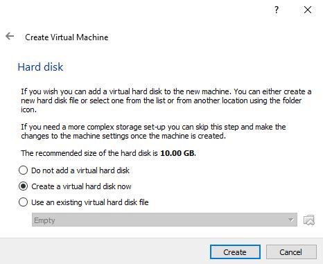 Image result for Ubuntu VM Create Virtual Optical Disk Storage