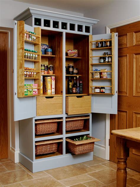 Maximizing Space With Short Pantry Cabinet - Home Cabinets