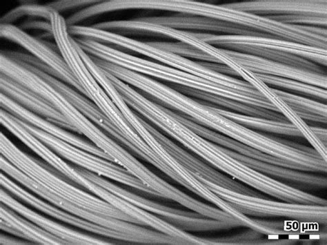 What A Face Mask Looks Like Under An Electron Microscope